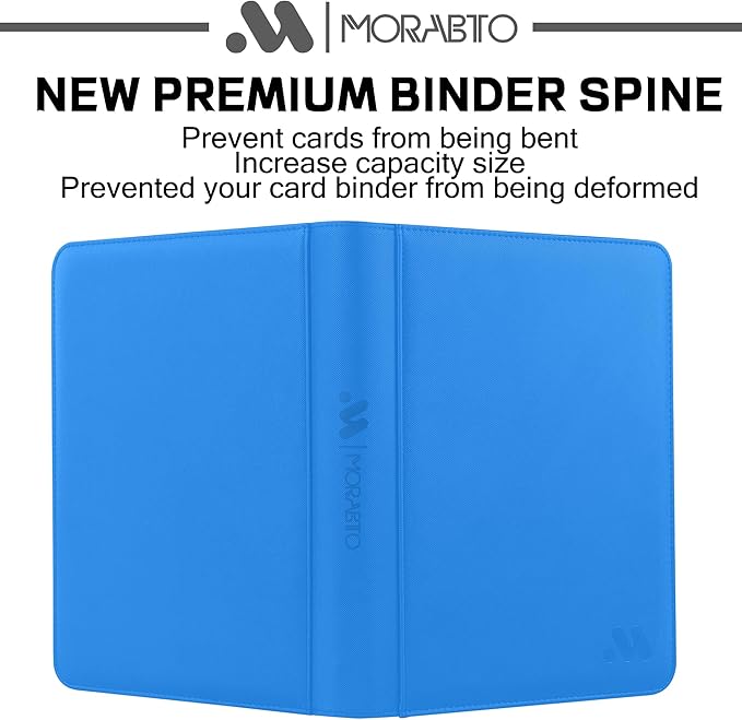 Card Binder 9 Pockets, Trading Card Binder Holds up to 864 Cards - Image 7