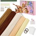 400 PCS Soft Pipe Cleaners Bulk, 5 Colors Pipe Cleaners Craft by upcheirna