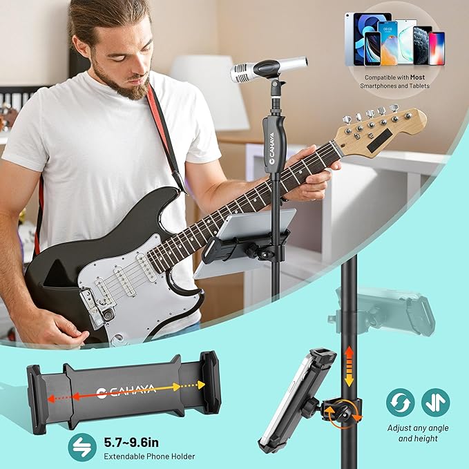 CAHAYA Microphone Stand Floor Universal - Image 8