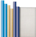 Jillson Roberts 6 Roll-Count Solid Color Hanukkah Gift Wrap Available in 2 by JillsonRoberts