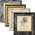 5x5 Picture Frames Set of 4- Rustic Retro Photo Frame by TKYGU