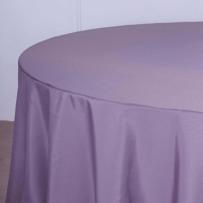 Efavormart Round Tablecloth, 120 Inch Stain & Wrinkle Resistant Washable Table - Image 9