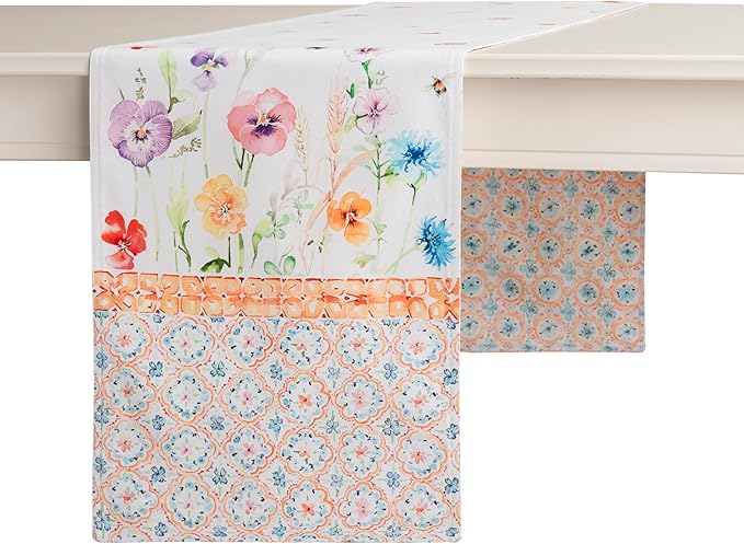 Maison d' Hermine Table Runner 100% Cotton Double Layer Table Runners 72 inches by MaisondHermine