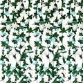 16Pcs 126Ft Teal&White Rose Garland, Fake Rose Hanging Flowers, Artificial by Tisspoms