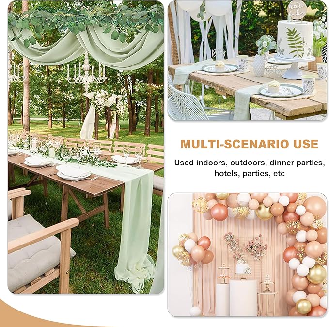 Fitable Rose Gold Sequin Tablecloth - Image 7