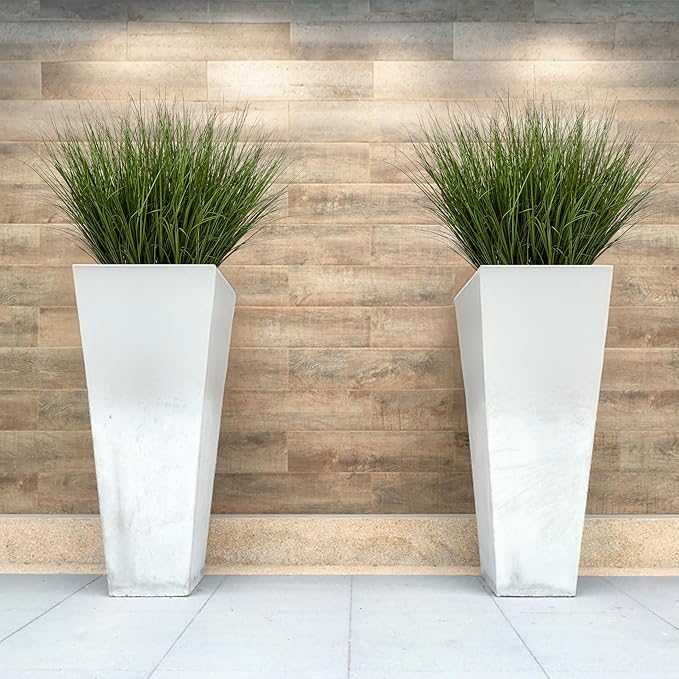 32PCS 17.3" Fake Plants Artificial Wheat Grass Greenery Plastic Plants Fake - Image 7
