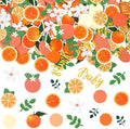 MARFOREVER 500 Pcs Little Cutie Baby Shower Confetti Citrus Decoration Orange by MARFOREVER