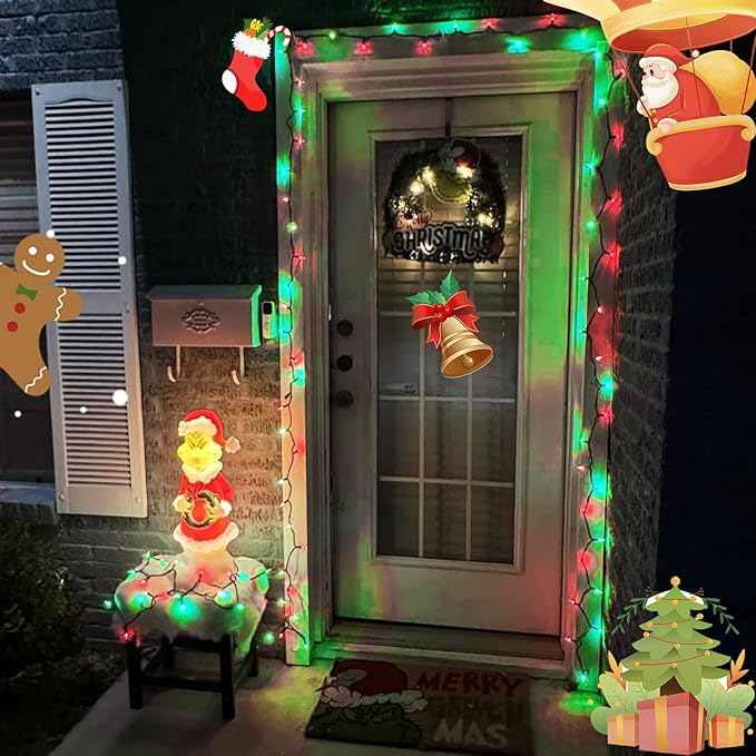YEGUO 165ft 500 LED Christmas Lights Outdoor Waterproof - Image 5