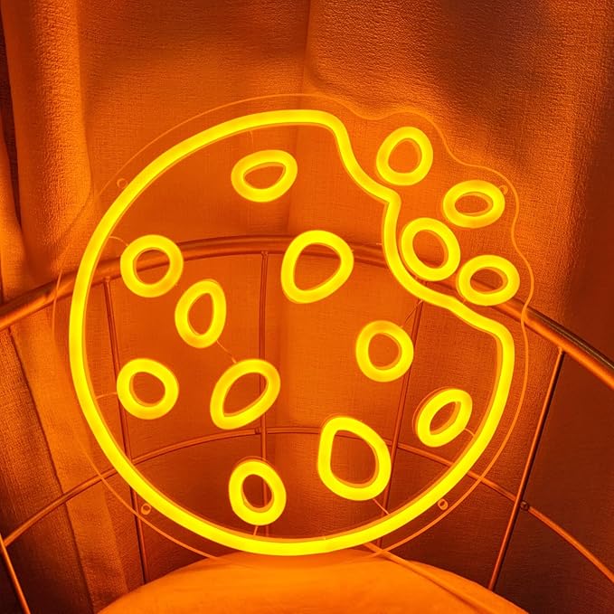 Neon LED Cookie Sign for Wall Decor - Image 6