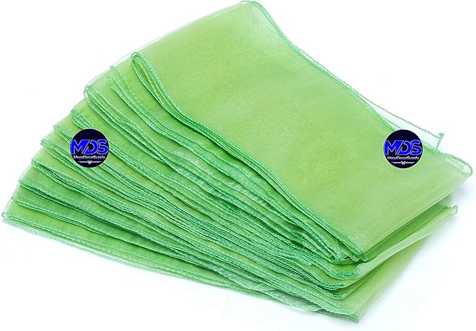 MDS Pack of 50 PCS Organza Chair Sashes Wider Dining Chair Bows Ribbon Tie Back - Image 6