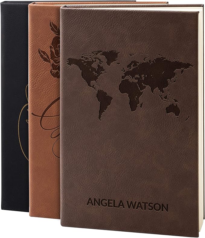 Personal Leather Journal Notebooks | 12 Design, 9 Color by Follow