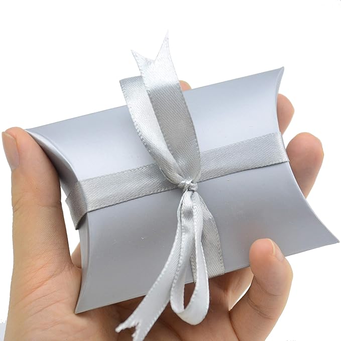Aokbean 100 Pack Mini Pillow Candy Box Small Gift Boxes - Image 6