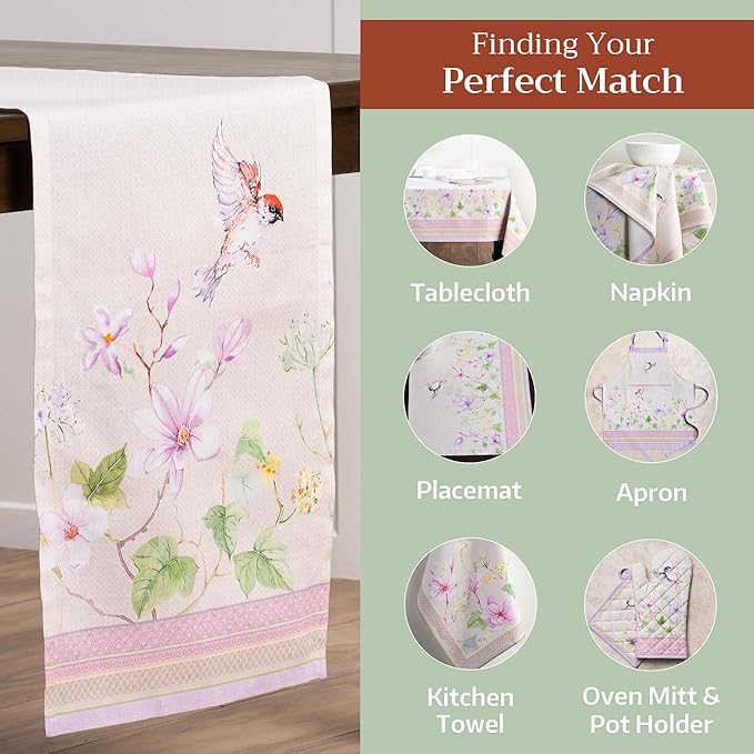 Maison d' Hermine Table Runner 100% Cotton Single Layer Table Runners 72 inches - Image 5