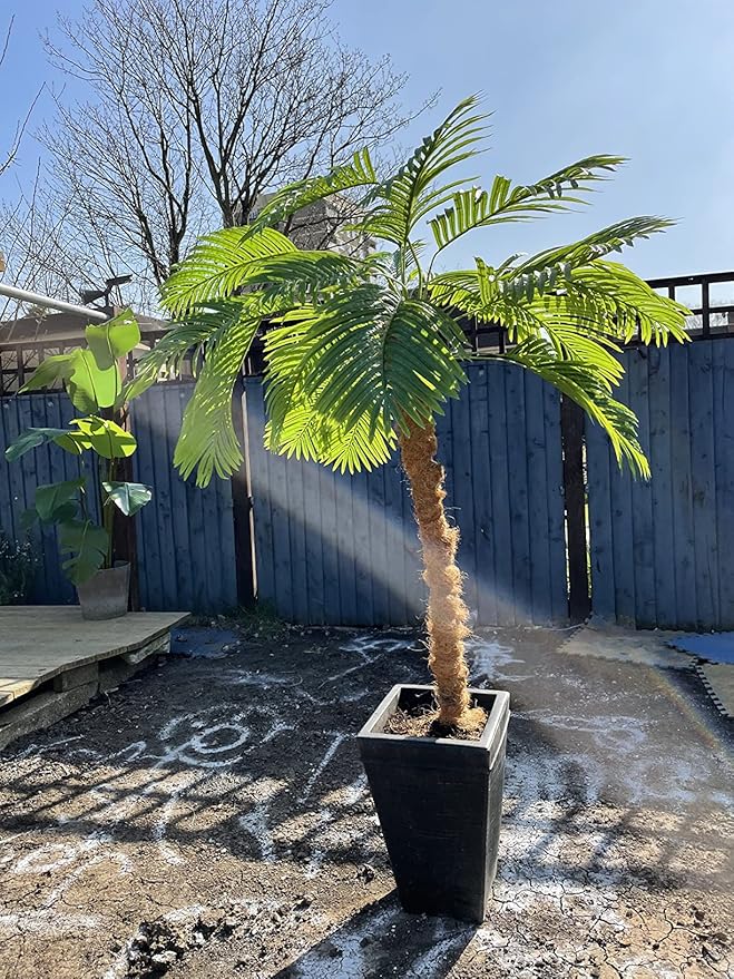 Large Artificial Palm Leaves Palm Fronds Tropical Leaves Areca Palm Branches - Image 8
