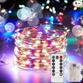 4 Pack 32.8 Ft. Battery Operated Outdoor String Lights by Ariceleo