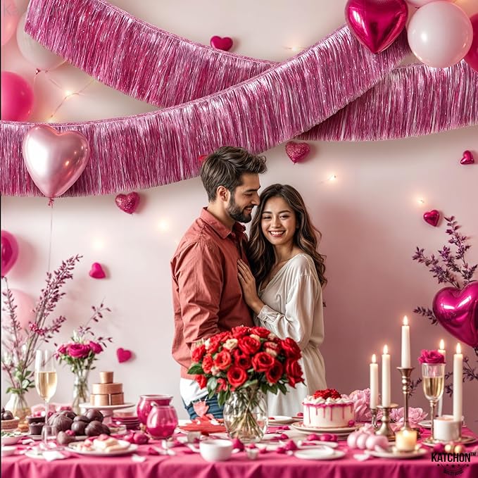 KatchOn, XtraLarge Pink Fringe Banner - Image 5