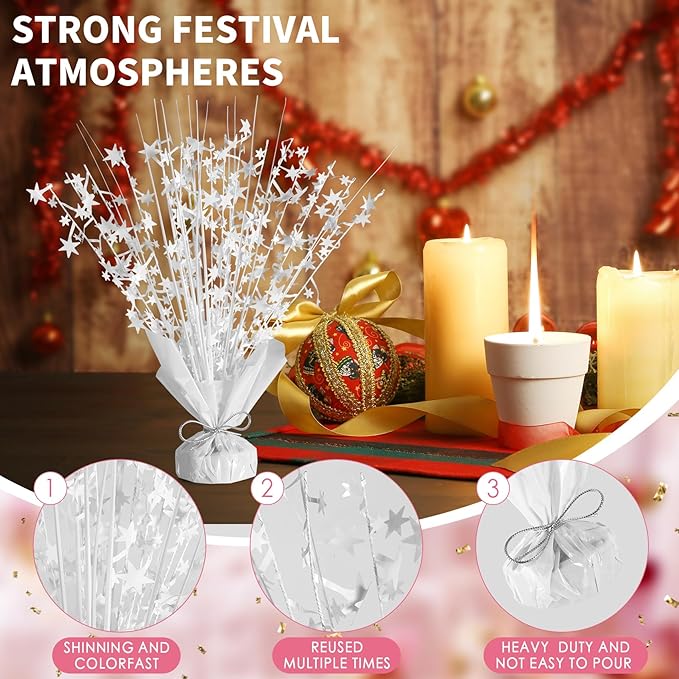 6 Pack Star Table Centerpieces for Party, Birthday Table Decorations for Kids - Image 3