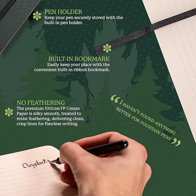 Dingbats* Wildlife Dotted Writing Journal Notebook A5 - Image 3
