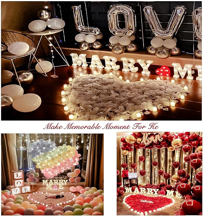 1000Pieces Rose Petals, Artificial Flower Petals Fake Rose Petals - Image 5