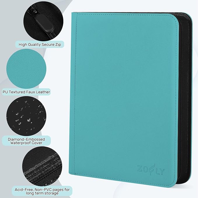 9 Pocket Card Binder, 540 Pockets Trading Card Binder, Double-sided Side - Image 4