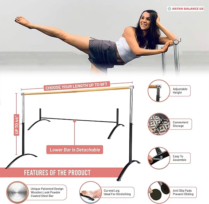 Marley Dance Floor- Ideal for Ballet, and Party Dancing for All Ages- Non-Slip - Image 5