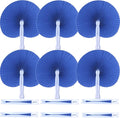 12 Packs Decorative Paper Folding Hand Fans Handheld by Bestage