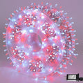 YEGUO 165ft 500 LED Red and White Christmas Lights Outdoor Waterproof, 8 Modes by YEGUO