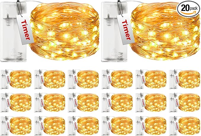 btfarm 20 Pack Fairy Lights Battery Operated by btfarmdecorativelighting