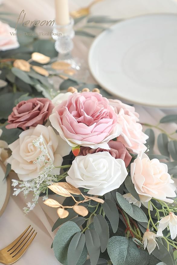Floroom 6ft Artificial Eucalyptus Garland - Image 3