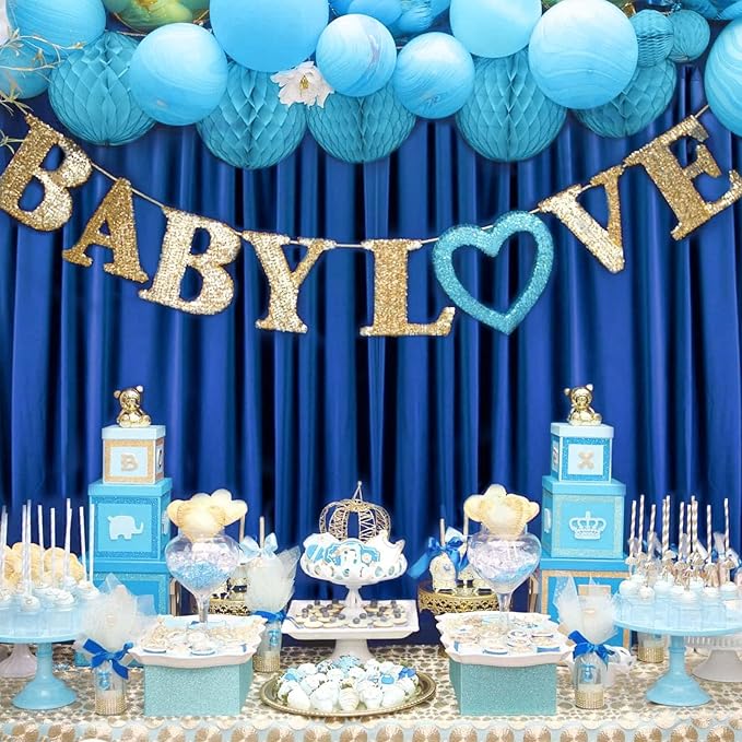 10 x 7 Feet Royal Blue Backdrop Curtain - Image 3