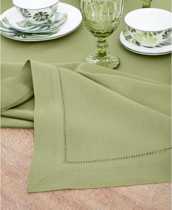 Solino Home Linen Tablecloth 60 x 144 Inch - Image 3