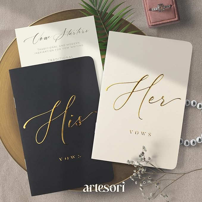 ARTESORI Premium Wedding Vow Book - Image 6