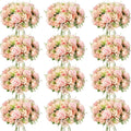 Tigeen Artificial Flowers Artificial Peonies Silk Flowers Faux Peony Fake Peony by Tigeen