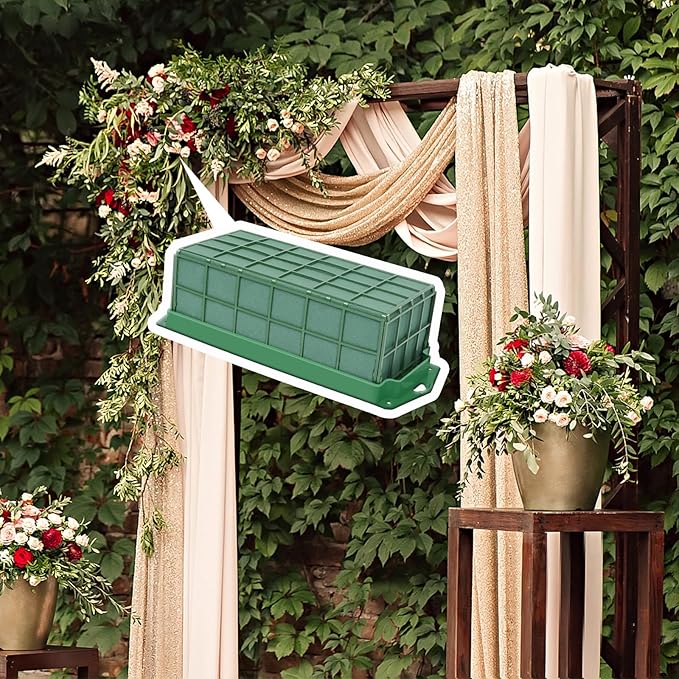 YOMUME Floral Foam Cage 2 Pieces, Flower Cage Holder - Image 6