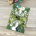 25PCS Olive Green Laser Cut Wedding Invitations Cards by Unknown