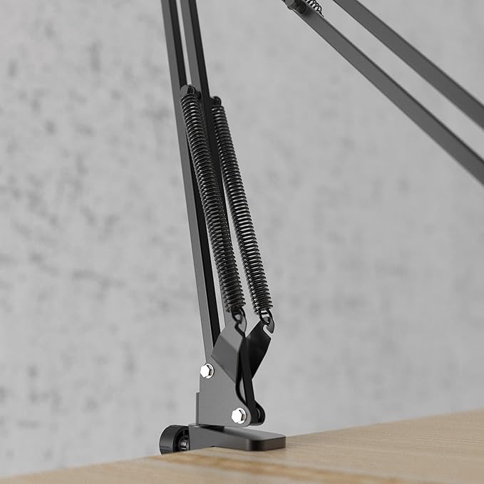 Microphone Arm Stand, FIFINE Suspension Boom Scissor Mic Stand - Image 9