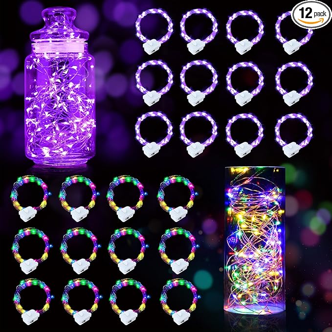 pozzolanas 24 Pack 7ft Waterproof LED Fairy Lights by pozzolanas