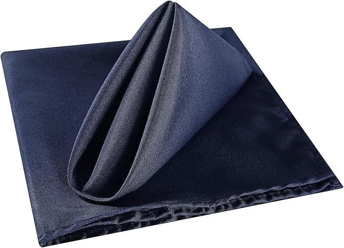 Cloth Napkins 17x17 inch Washable Polyester Dinner Napkins Soft Table Napkins - Image 3