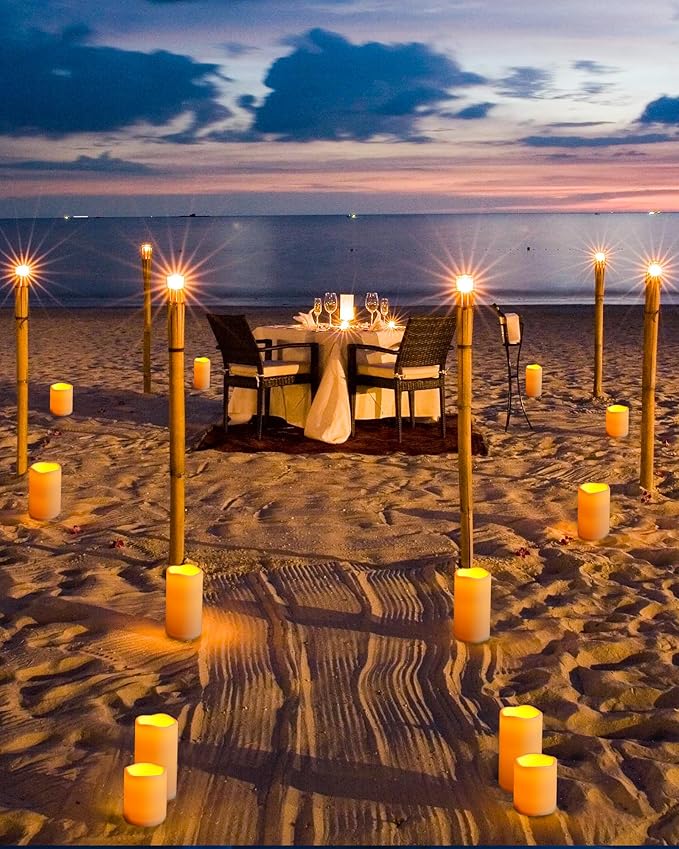 Da by Flameless Candles Battery Operated Candles LED Outdoor Waterproof Candles - Image 4