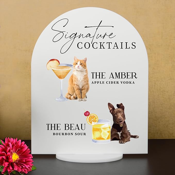 Pet Signature Drink Wedding Signs - Image 2