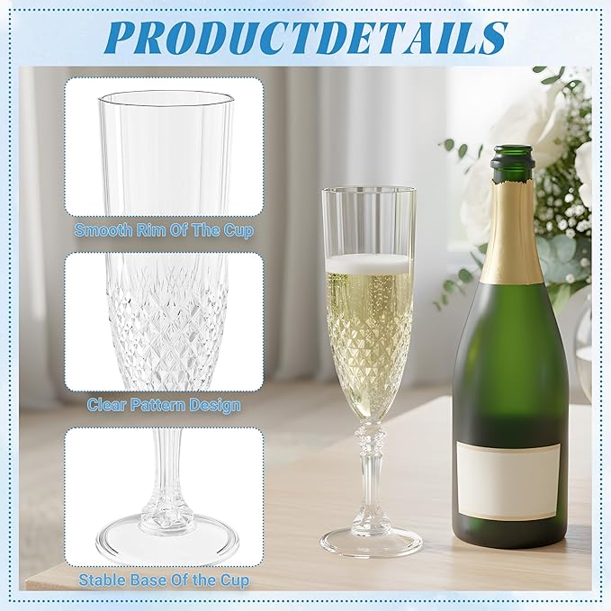 Plastic Champagne Flutes, Bachelor Parties, and Events - Image 4
