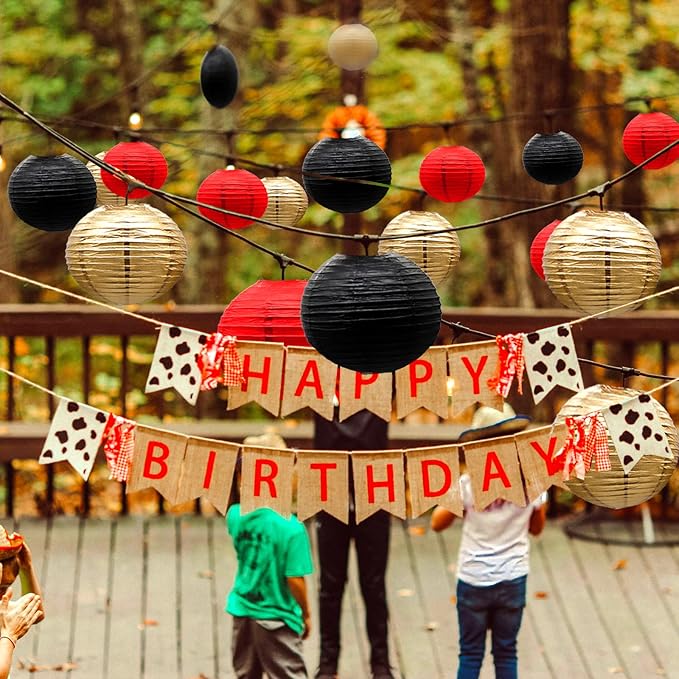 ADLKGG Paper Lanterns Decorations, BBQ Party Supplies, Mickey Mouse Themed - Image 5
