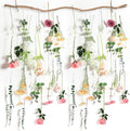 Hoteam 51 Pcs DIY Flower Garland Artificial Hanging Wildflower Backdrop Set by Hoteam