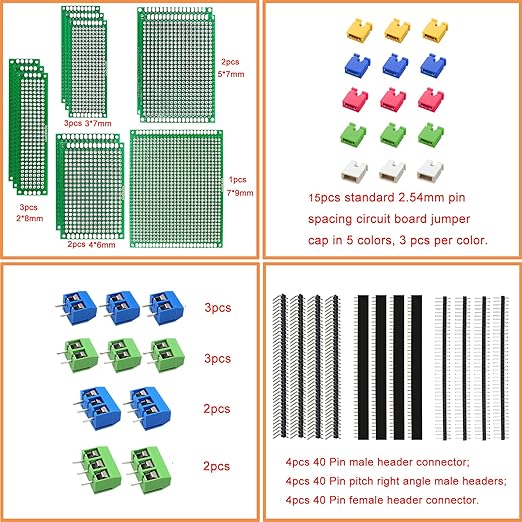 48PCS Double Sided PCB Board Kit - Image 2