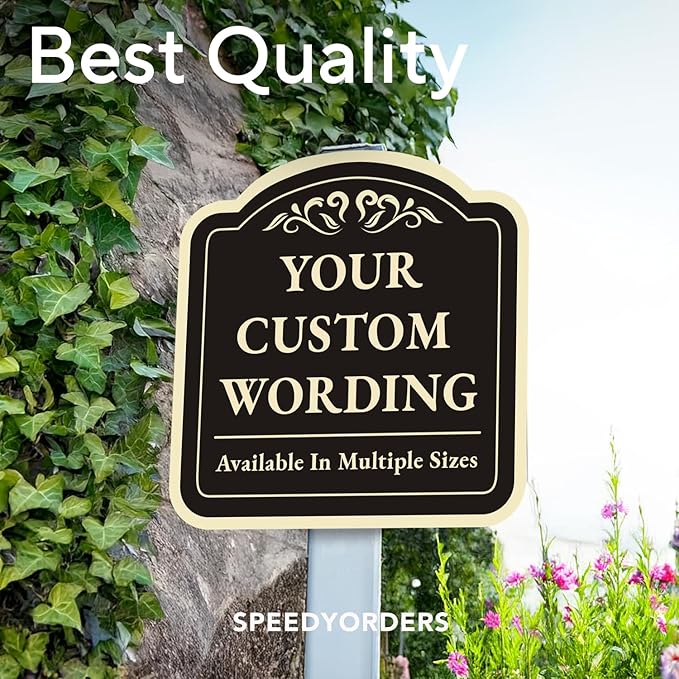Custom Decorative Outdoor Metal Signs, Personalized Aluminum Signs, Waterproof - Image 8