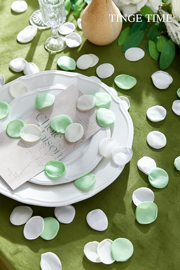 TINGE TIME 400pcs Silk Flower Petals - Image 7