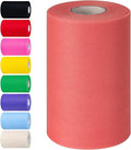 Watermelon red Tulle Fabric Rolls 6 Inch by 100 Yards Tulle Roll Spool Fabric by Unknown