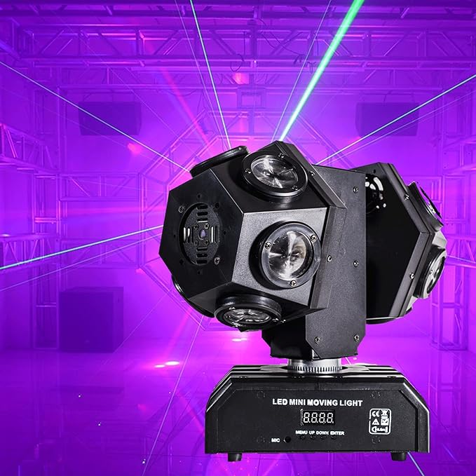 Moving Head DJ Light with Rotating Beam by YANGHOPES