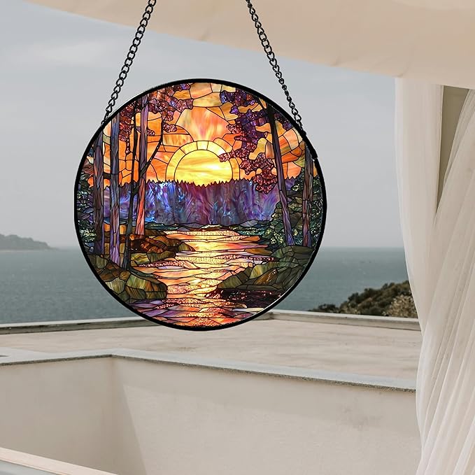 Stained Glass Window Hanging - Image 5