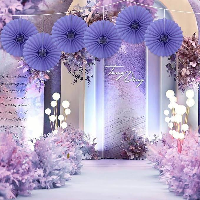 BARTHEW Purple Party Decorations, Halloween Decor Events Accessories, - Image 6